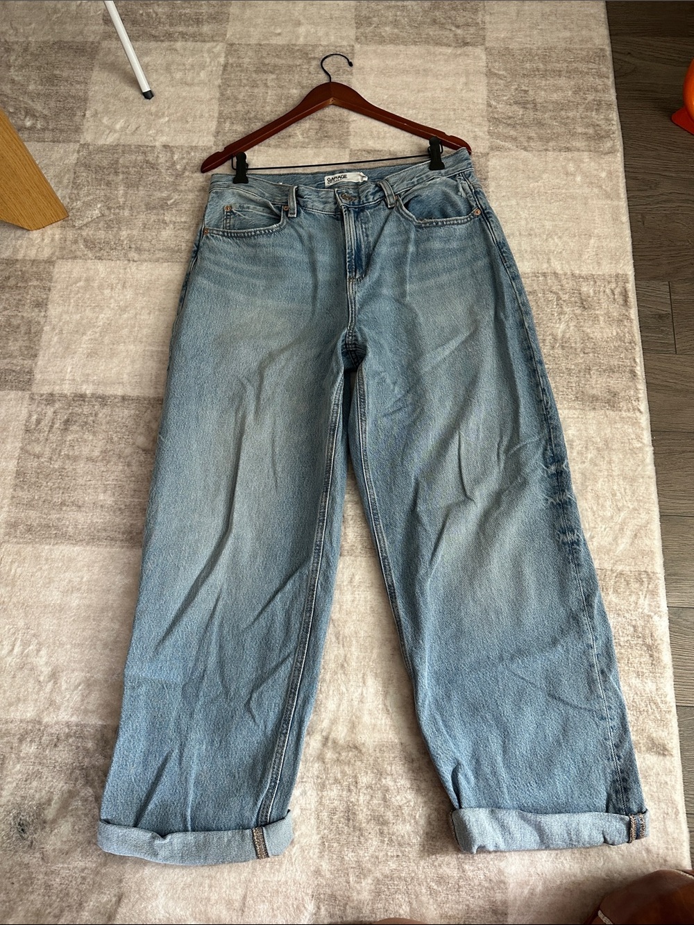 Garage Light Blue Boyfriend Jeans